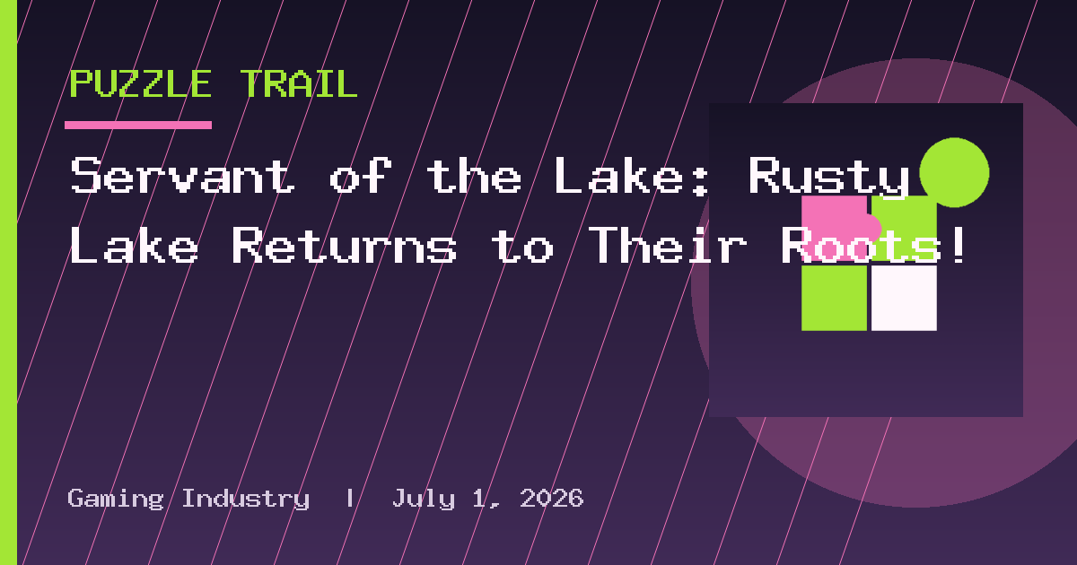 Servant of the Lake: Rusty Lake Returns to Their Roots!